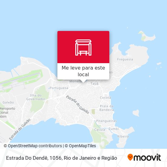 Estrada Do Dendê, 1056 mapa