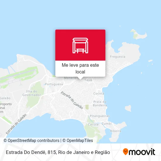 Estrada Do Dendê, 815 mapa