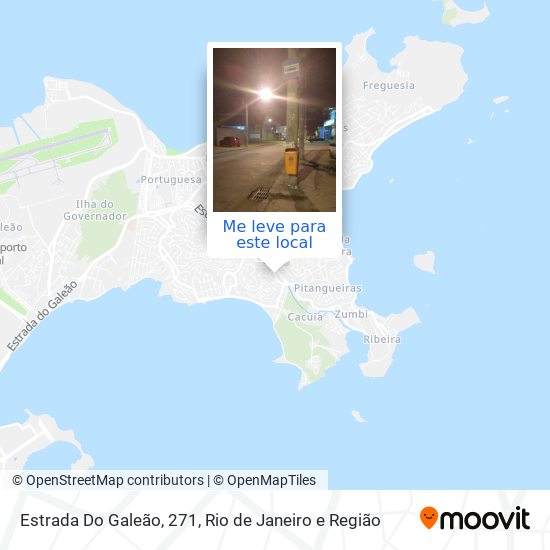 Estrada Do Galeão, 271 mapa