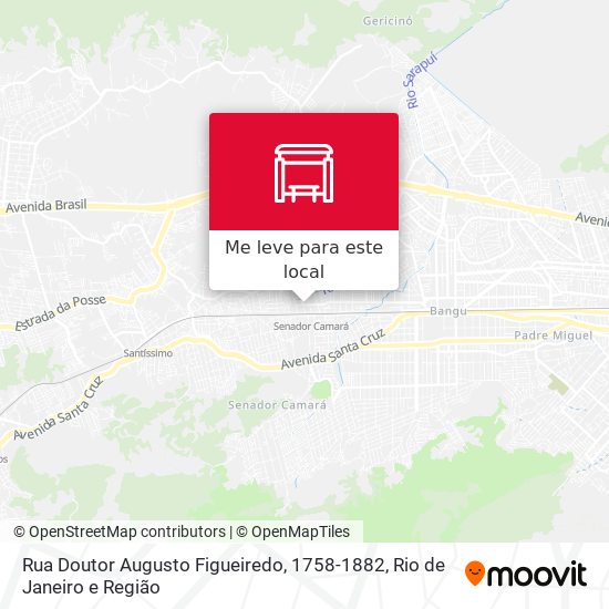 Rua Doutor Augusto Figueiredo, 1758-1882 mapa