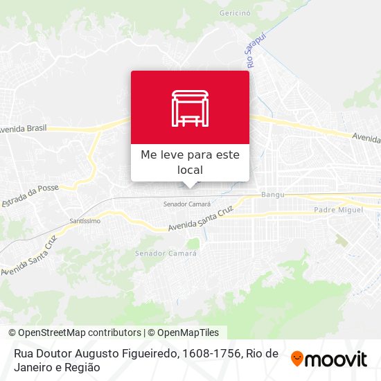 Rua Doutor Augusto Figueiredo, 1608-1756 mapa