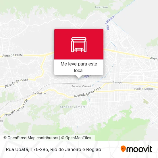 Rua Ubatã, 176-286 mapa