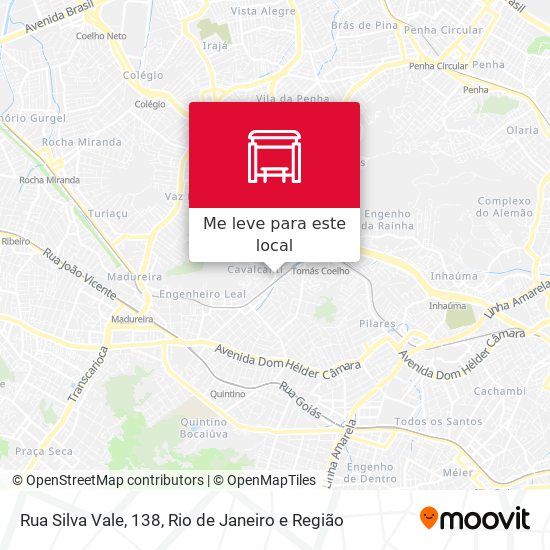 Rua Silva Vale, 138 mapa