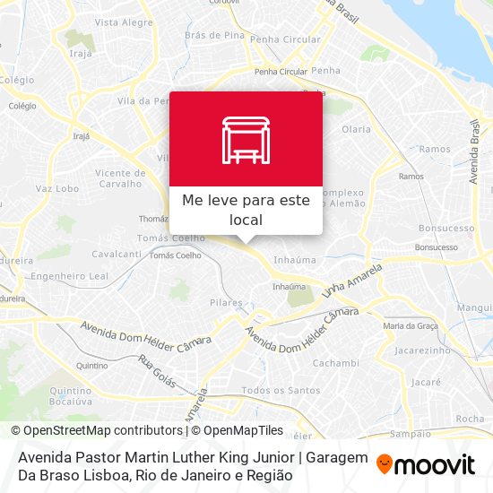 Avenida Pastor Martin Luther King Junior | Garagem Da Braso Lisboa mapa