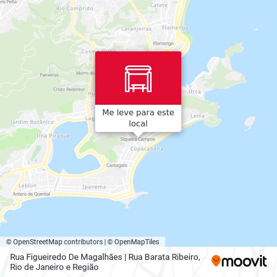 Rua Figueiredo De Magalhães | Rua Barata Ribeiro mapa