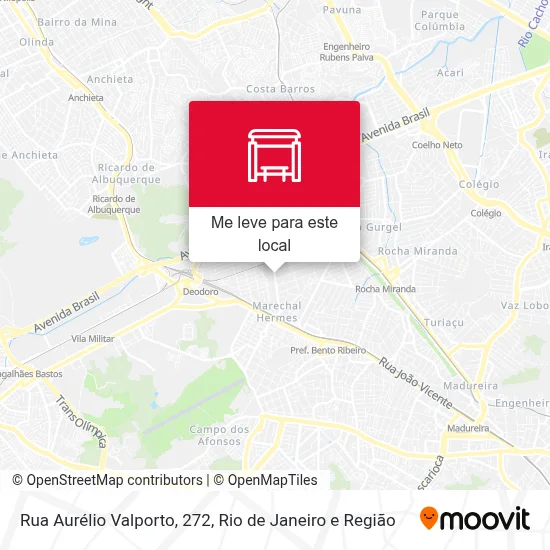 Rua Aurélio Valporto, 272 mapa