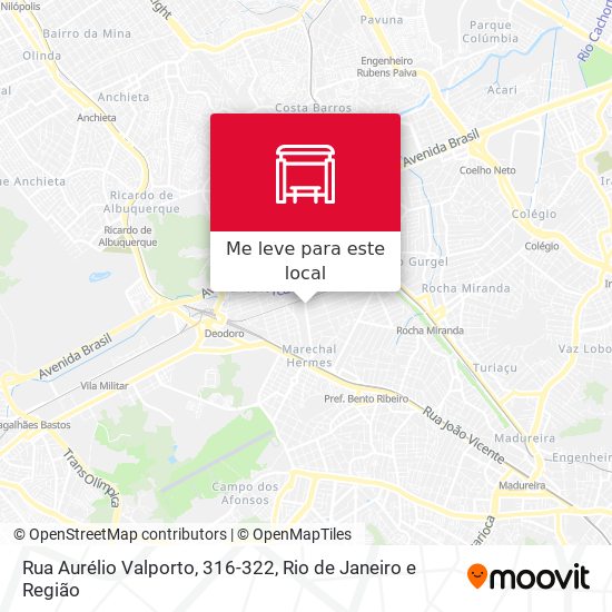 Rua Aurélio Valporto, 316-322 mapa