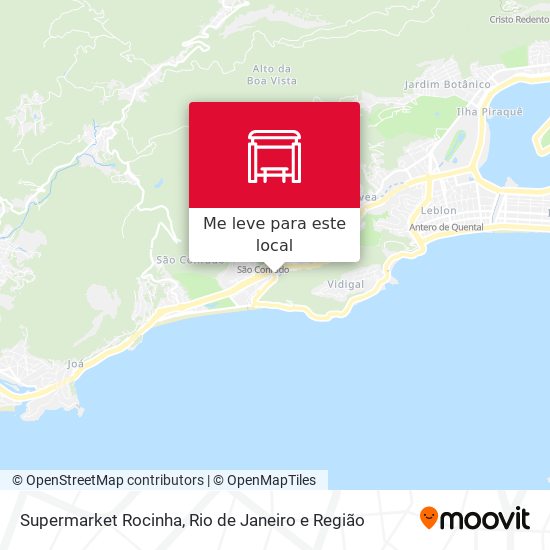 Supermarket Rocinha mapa
