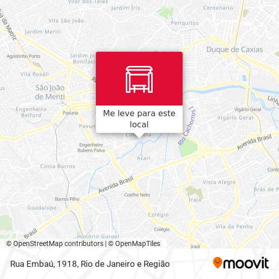 Rua Embaú, 1918 mapa