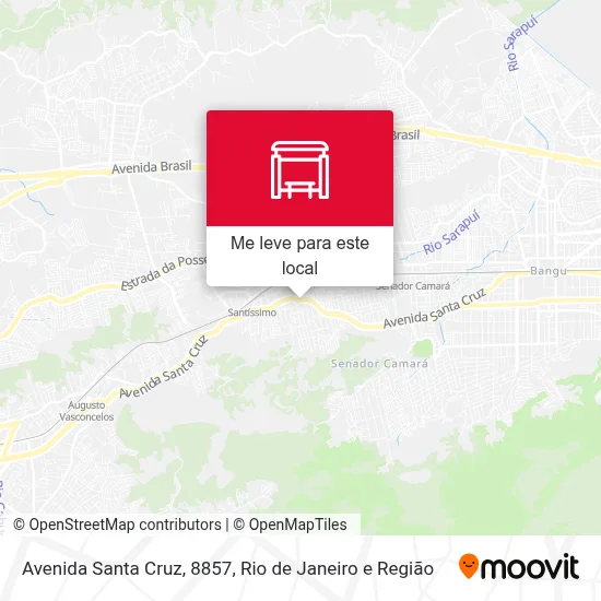 Avenida Santa Cruz, 8857 mapa