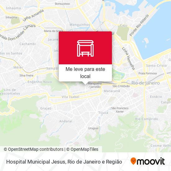 Hospital Municipal Jesus mapa