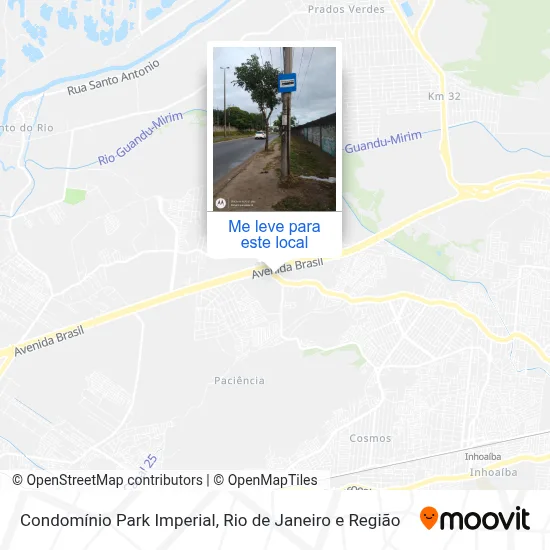 Condomínio Park Imperial mapa