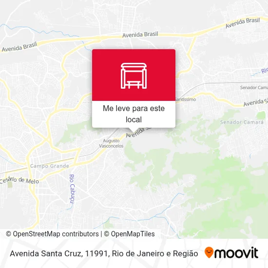 Avenida Santa Cruz, 11991 mapa