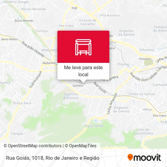 Rua Goiás, 1018 mapa