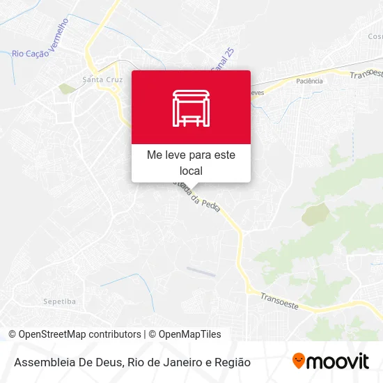 Assembleia De Deus mapa