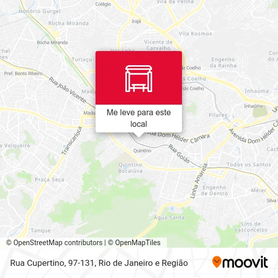 Rua Cupertino, 97-131 mapa