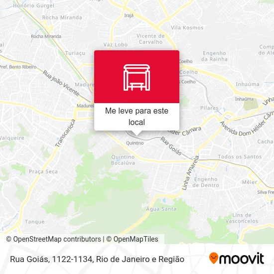Rua Goiás, 1122-1134 mapa