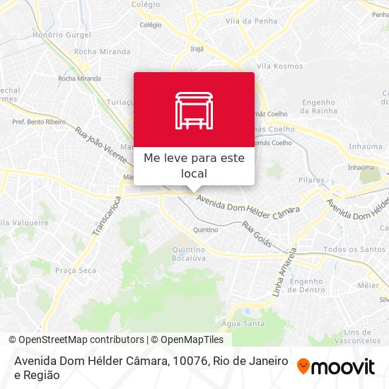 Avenida Dom Hélder Câmara, 10076 mapa