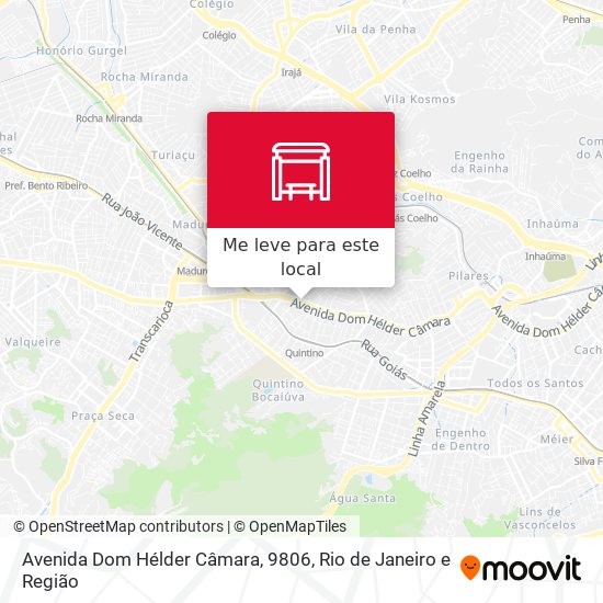 Avenida Dom Hélder Câmara, 9806 mapa