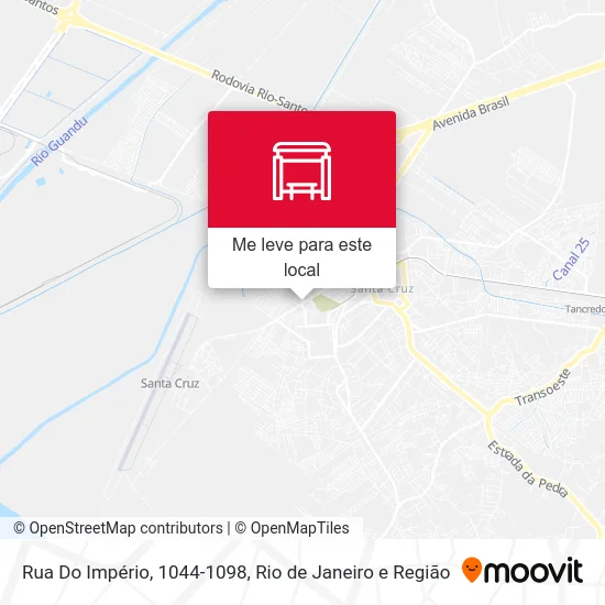 Rua Do Império, 1044-1098 mapa