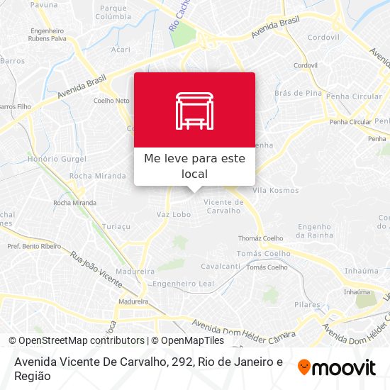 Avenida Vicente De Carvalho, 292 mapa