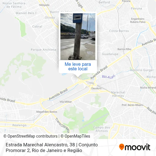 Estrada Marechal Alencastro, 38 | Conjunto Promorar 2 mapa