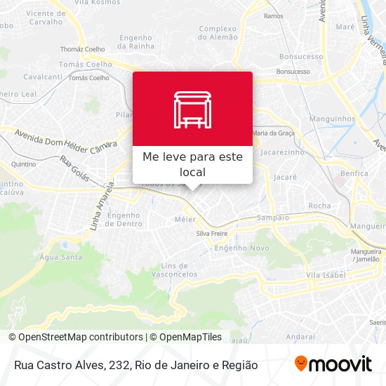 Rua Castro Alves, 232 mapa