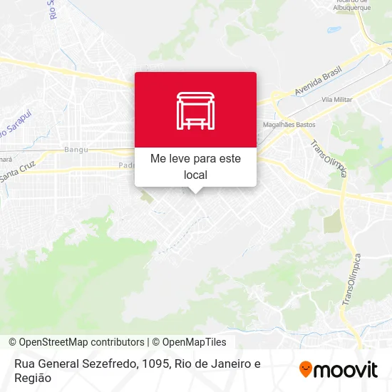 Rua General Sezefredo, 1095 mapa