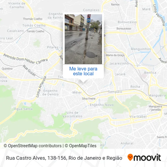Rua Castro Alves, 138-156 mapa