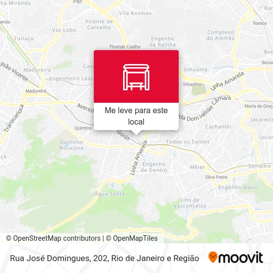 Rua José Domingues, 202 mapa