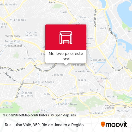 Rua Luísa Valê, 359 mapa