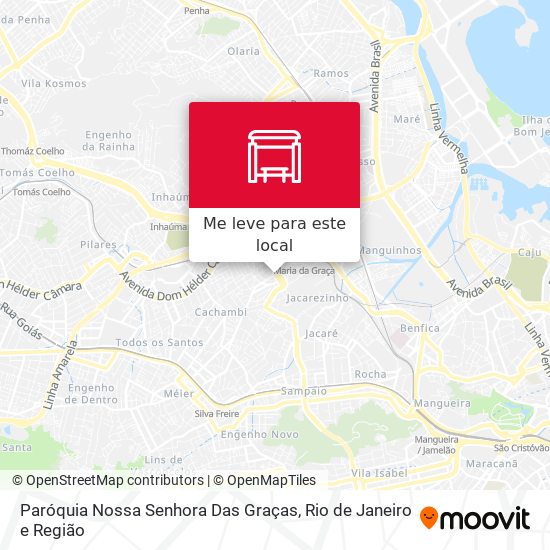 Paróquia Nossa Senhora Das Graças mapa