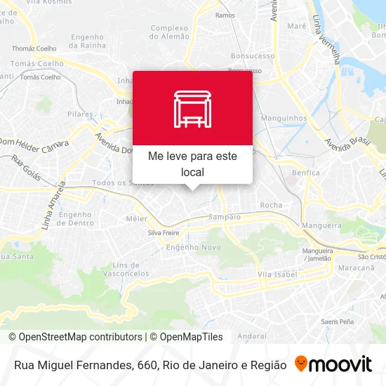 Rua Miguel Fernandes, 660 mapa