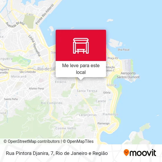 Rua Pintora Djanira, 7 mapa