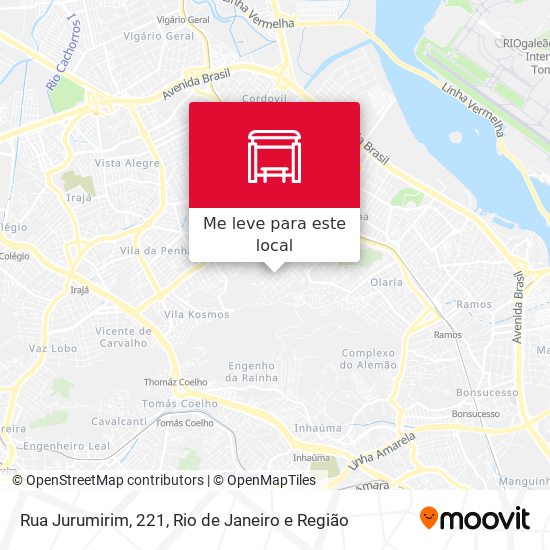 Rua Jurumirim, 221 mapa