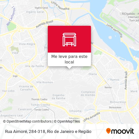 Rua Aimoré, 284-318 mapa