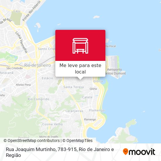 Rua Joaquim Murtinho, 783-915 mapa