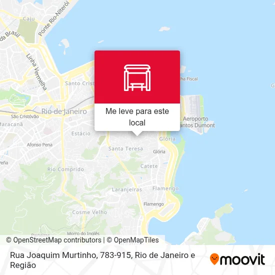 Rua Joaquim Murtinho, 783-915 mapa