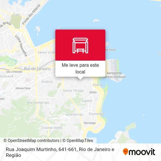 Rua Joaquim Murtinho, 641-661 mapa