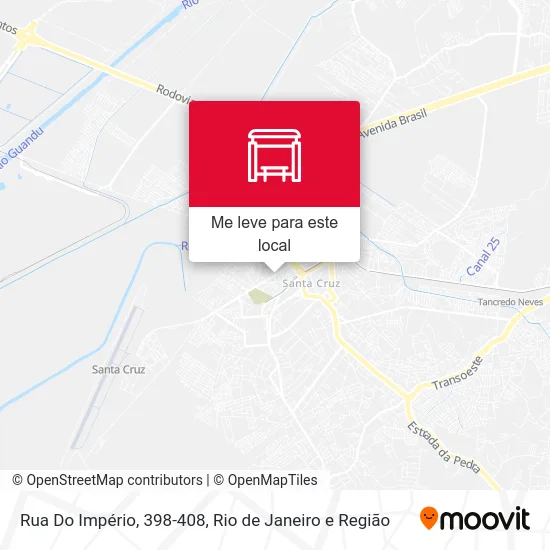 Rua Do Império, 398-408 mapa