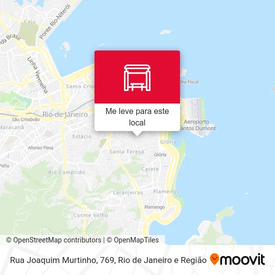 Rua Joaquim Murtinho, 769 mapa
