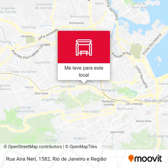 Rua Ana Neri, 1582 mapa