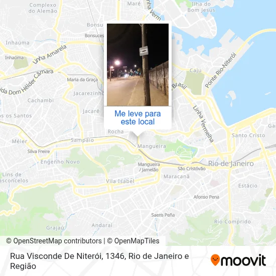 Rua Visconde De Niterói, 1346 mapa