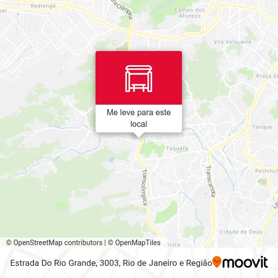 Estrada Do Rio Grande, 3003 mapa