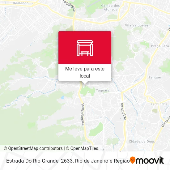 Estrada Do Rio Grande, 2633 mapa