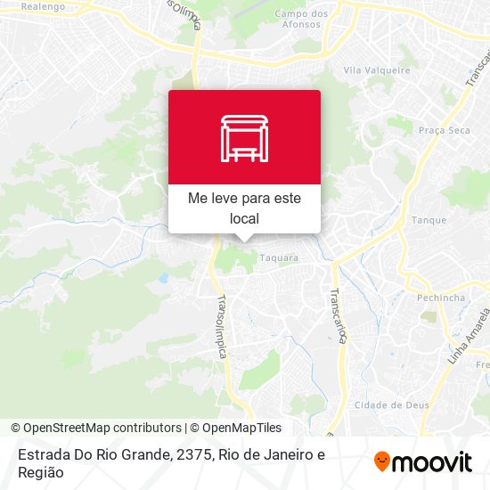 Estrada Do Rio Grande, 2375 mapa