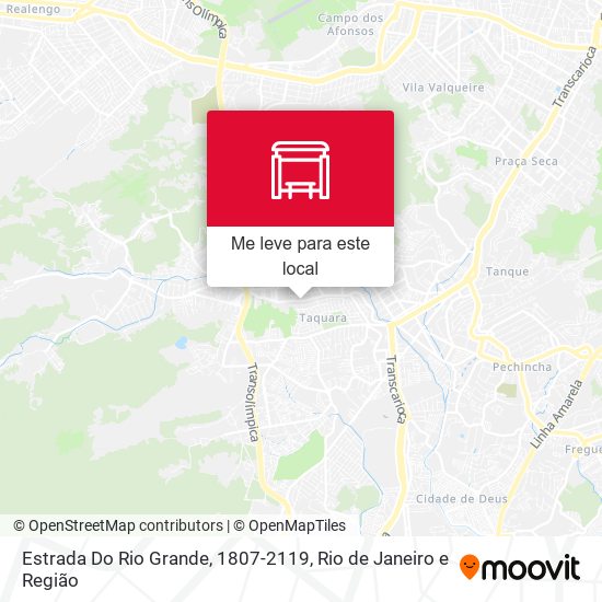 Estrada Do Rio Grande, 1807-2119 mapa