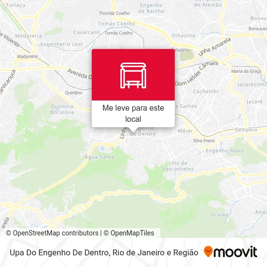 Upa Do Engenho De Dentro mapa