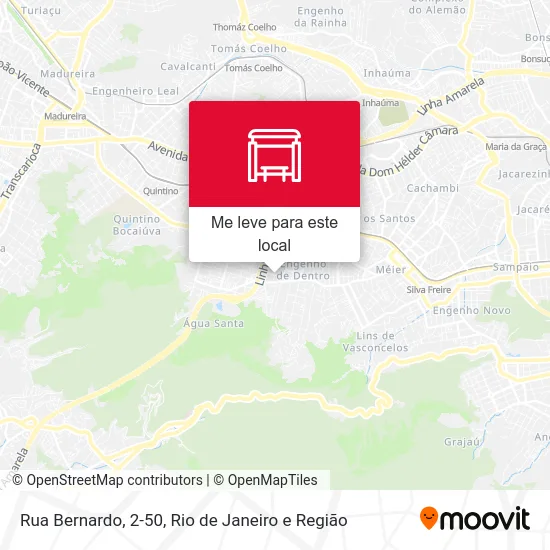 Rua Bernardo, 2-50 mapa