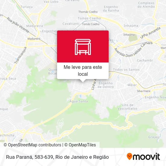 Rua Paraná, 583-639 mapa